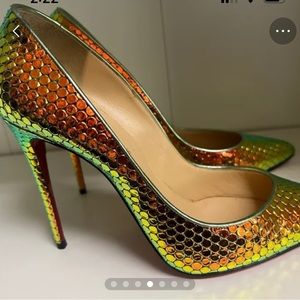 Christian  Louboutin  Follies Specchio Ruche size 40